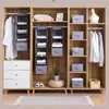 Multi Layer Wardrobe Closet Foldable Organizer Shelf Section Hanging Bra Clothes Storage Rack Holder Organiser Hangers & Racks