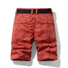 Lente mannen katoenen print heren shorts kleding zomer casual rijbroek bermuda mode jeans voor strand broek mannen korte 210720