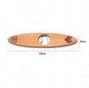 Wooden Beer Bottle Opener Wood Handle Creative Stainless Steel Speed Cap Openers Bar Kitchen Supplies