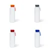 nuova Sublimazione Blank Tto Motion Kettle 750ML Boy Girls Colore Silicone Trasparente Cover Bottiglie d'acqua in alluminio Spedizione marittima fai-da-te EWD4976