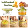 Multifunktionell rivare Orange Citrus Squeezer Manual Citron Juicer Fruktkök Lime Press Potatis Cutter Chopper Shavings 210628