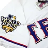 Couture personnalisée Texas 2010 World Series Jersey Collection Hommes Femmes Youth Baseball Jersey XS-6XL