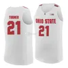 Nikivip D'Angelo Russell #0 Evan Turner #21 Danny #40 OSU Ohio State Buckeyes College Retro baskettröjor Herrstygn Hänsa med alla namn