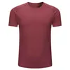 124-män Wonen Kids Tennis Shirts Sportkläder Training Polyester Running Vit Svart Blu Grå Jersy S-XXL Utomhuskläder