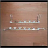 Hooks Rails Storage Housekeeping Organization Home & Garden Multifunctional Metal Cascading Closet Hanger Organizer Iron Clothes Drying Rack