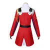 Zero Two Costumi Cosplay Anime DARLING in the FRANXX Zero Two 02 Abito uniforme Abiti Copricapo Parrucca Donna Costume di Halloween Vestito G9519081