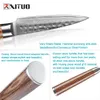 XITUO 3 5 Paring LNIFE Kitchen LNIFE Professional 67 Layer EAMASCUS Paring Fruit LNIFE Cutlery Tool Pakwood Handle Dropshipp281B