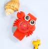 Baby Watch 3D Cartoon Animals Squalo Orologi Orologi al quarzo Cintura schiaffo in silicone Orologio per bambini Giocattoli per bambini Regalo di Natale BT6672