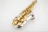 Margeewate merk WO37 altsaxofoon EB -melodie Nikkel Gold Key E Flat Professional Musical Instrument met case mondstuk Accessoires