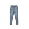 Kvinnor Jeans High Fashion Waist Pencil Byxor Denim för tjejer Koreanska stil Jeggings Byxor Skinny Oversize Blue Rak 210809