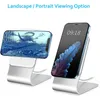 Cell Phone Mounts Holders For 12 Pro Max 12Mini Magsafing Holder Magnetic Wireless Charging Stand Desk Aluminum Macsafe Mobile B1478181