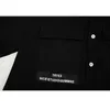 ツーリングスタイル黒人女性のシャツ固体特大ファッションブラウス夏ダークスタイル韓国服半袖トップチュニック210529