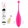 Uova vibratori telecomandati senza fili Jump Egg Vaginal Balls G Spot Clitoride Massager Vibrazione femminile Giocattoli adulti del sesso per le donne 1124