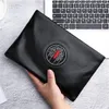 Factory wholesale brand men handbag fashion bag leather business clutch bags large-capacity leathers man wallet small bee embroiderys clutchs handbags