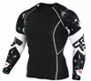 Sıkıştırma Spor Takım 4XL Tayt T-Shirt Için erkek Fitness Seti Termal İç Erkekler Koşu Takım Elbise Brandmma Rash Guard 211006