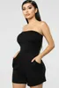 Kvinnors Jumpsuits Rompers Women Ladies Clubwear Summer Playsuit Bodycon Sexy Off Shoulder Tube Toppar Party Jumpsuit Romper Byxor