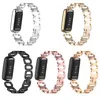 أشرطة المعصم الفاخرة fitbit luxe سوار الذكية الفرقة معدنية استبدال حزام ووتش ل fitbit luxe الإصدار الخاص الإصدار