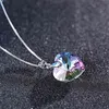 BAFFIN Original Kristalle von Swarovski Herz Anhänger Halsketten Ohrringe Schmuck Sets für Frauen Liebhaber Geschenk Tropfen