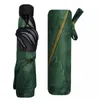 3 Ombrelli pieghevoli antivento Verde Foglia di ananas Pioggia Donna per uomo Donna Sunny Paraguas Plegable 210721