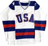 Nikivip Custom 1980 USA Hockey Jersey Men Blue White Jerseys broderi Sömda alla namn och nummer Partihandel Retail Size 2XS-4XL 5XL 6XL