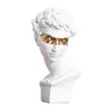 15cm Résumé Sculpture Résine David People Statues for Decoration Statue Home Decoration Accessoires Mythologie Europe Modern 210312082094