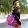 New Black Travel Pink Paillettes Borse a tracolla Borsa da donna Borsa da viaggio portatile da weekend da donna Portafoglio impermeabile