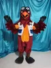 Real Picture Eagle Bird Mascot Traje Fantasia Vestido Para O Halloween Carnaval Party Support Customization