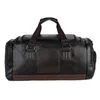 Duffelväskor män kvalitet läder resor bära på bagagepåse handväska casual resande tote stor helg xa631zc244i