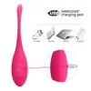 Vibrador sem fio controle de aplicativo ovo vibrador wearable calcinhas vibradores estimulador de ponto g bola de kegel vaginal para mulheres q0529318d