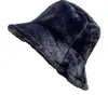 バケツ帽子帽子子供のファッション漁師の秋と冬のぬいぐるみ盆地暖かい短いブリムソフトガールjk hy002