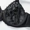 Delimira Women's Sheer Lace Full Figure Unlined Minimizer Bra 210623