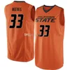 Nikivip Oklahoma State Cowboys College Thomas Dziagwa 4 Trey Reeves 33 Yankuba Sima 35 Maillot de basket-ball pour hommes Cousu Numéro personnalisé Nom Maillots