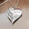 Engel vleugels vleugels sleutelbeen ketting liefde letters ketting