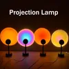 NieuwsUnset Projectorlampen 180 graden Rotatie Rainbow Sun Mode Nachtlampje USB Romantische Projectie Lamp voor Party Theme Slaapkamer Decor EWEAY51