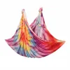 Newest Aerial Yoga hammock Fabric Flying Yoga Swing Silk Aerial Anti-Gravity Traction Device Fitness Yoga Home Gym (Fabric only) H1026