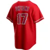 2021 Custom 27 Mike Trout Jersey 17 Shohei Ohtani 6 Anthony Rendon 25 Dexter Fowler 37 Dylan Bundy Honkbal Jerseys