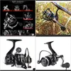 Sports Outdoors Drop Delivery 2021 Full Metal Sea Feeder Carp Reel Fishing Coil Moulinet Spinning Reels 8Kg Max Drag 10007000 H6975750