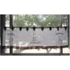 Beautiful embroidered ring with sling curtain,short kitchen curtains, small coffee Half-curtain 210712