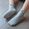 Prinsessan Flickor Socks Toddler Baby Pearl Design Ankel Socks Barn Golv Sock Infant Nyfödda Calcetines de Bebe 122 B3