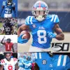 Ole Miss Rebels Football Jersey Casey Kelly Snoop Conner Henry Parrish Jr Jonathan Mingo Braylon Sanders Jahcour Pearson Chase Rogers