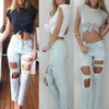 Wholesale-Summer Fashion Women Casual Cotton Shirts Crop Black White O Neck T-Shirt Tops Short Sleeve Tee S-XL