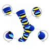 6-12 paires de chaussettes colorées à la mode décontractée pour femmes et hommes