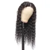 250 Density Brazilian Deep Wave Lace Closure Wigs 4x4 Lace Frontal Human Hair Wig For Women