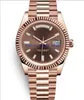 17 Style Boîte originale de haute qualité Watch 40mm 228235 228238 228239 Sapphire 316L 18K Mouvement Gold Automatiques montres-bracelets 4949942