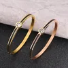 Bangle Designer Jewelry Square Black Zircon White Round Accessories Lot Gold Armband Woman Fashion 2021 Luxury Brands346a