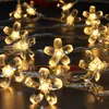 Cordes 10/20LED Lotus Guirlande Fée Lumières À Piles De Mariage De Noël Pour La Maison Festoon Led Lumière Décoration LampLED StringsLED