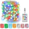 Strings Led Christmas Decoration Light String Rgb Curtain Lamp Waterproof Socket Outdoor Garland Ball Lights Room Decor