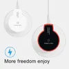 Car Universal Qi Wireless Charger For iPhone XS Max XR Phone LED USB ios Wireless Charging For Samsung Galaxy S8S9 Plus Fast Charg222B