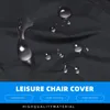 Sandalye Kapakları Su Geçirmez Açık Lounge Kapak Premium Dayanıklı Şezlong