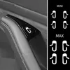 8 stks / set venster Prompt Luminous Sticker Kit Auto Deur Open Afslag Sticker Decal Fit Interieur Decoratie Stickers voor Tesla Model 3